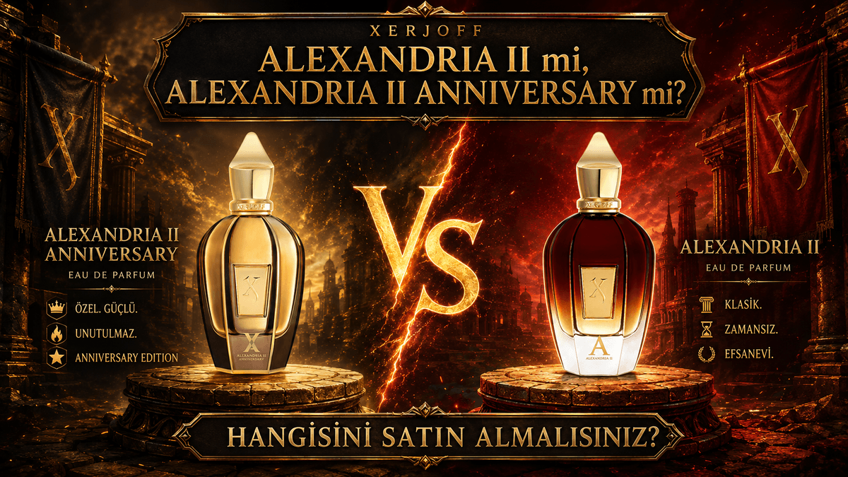 Xerjoff Alexandria II mi, Alexandria II Anniversary mi? Hangisini Satın Almalısınız?